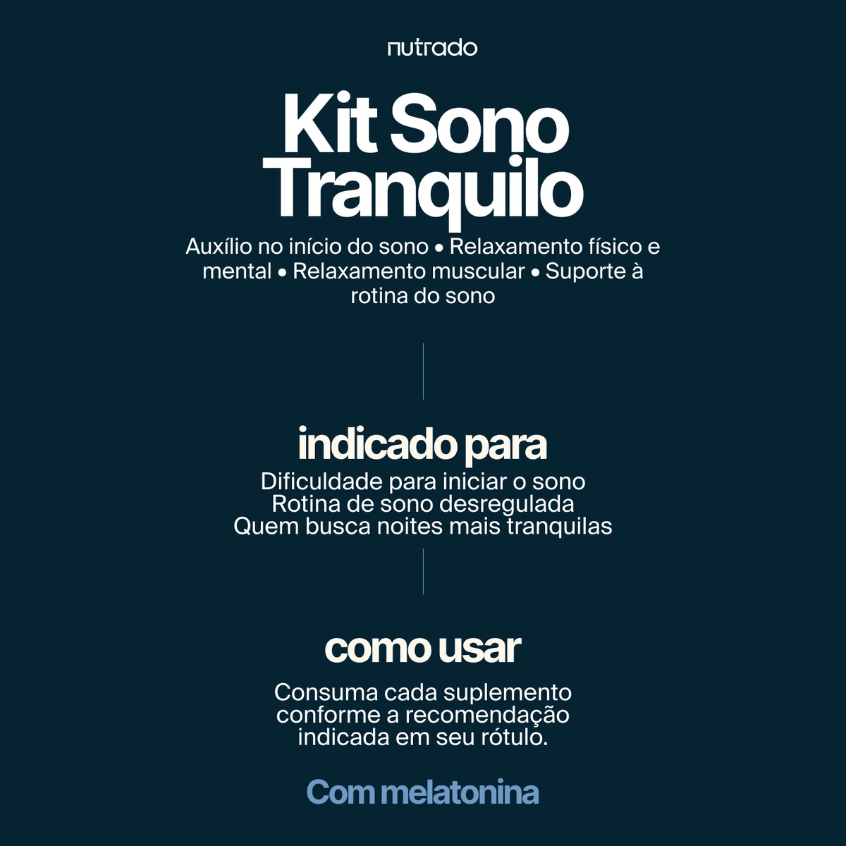 Kit Sono Tranquilo