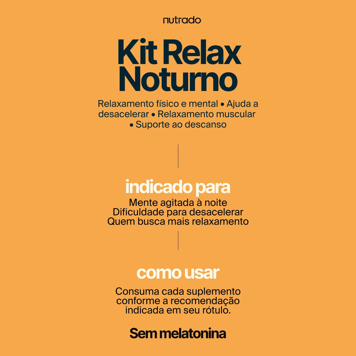 Kit Relax Noturno